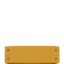 Hermes Kelly Sellier 20 Jaune Ambre Verso Chèvre Mysore PHW