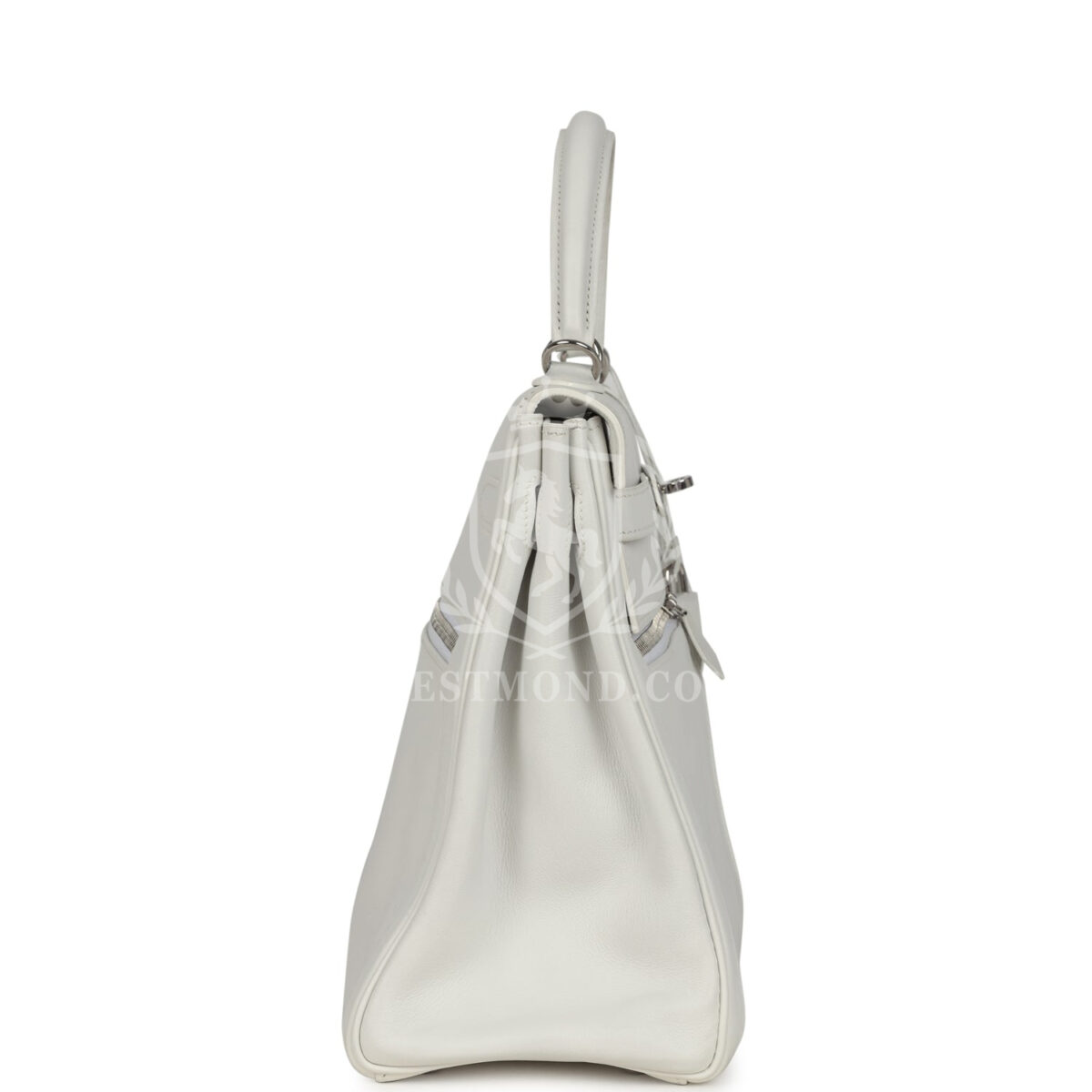 Hermes Kelly Lakis 35 White Swift PHW — изображение 3