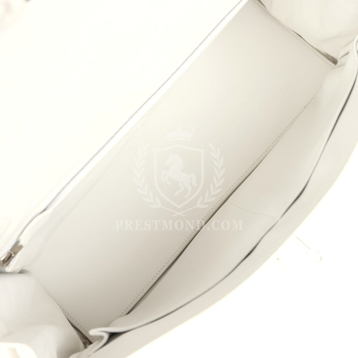 Hermes Kelly Lakis 35 White Swift PHW — изображение 9