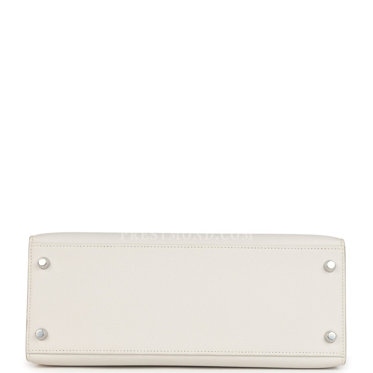 Hermes Kelly Sellier 28 Gris Pale Epsom PHW — изображение 6