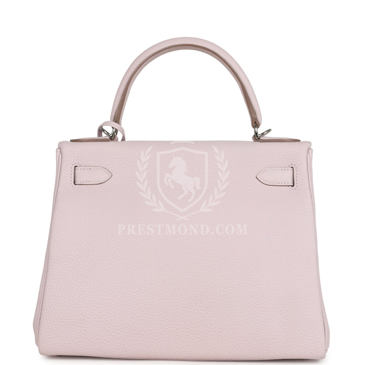 Hermes Kelly Retourne 28 Mauve Pale Clemence PHW — изображение 4