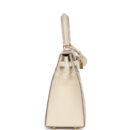 Hermes Kelly Sellier 25 Craie Epsom GHW