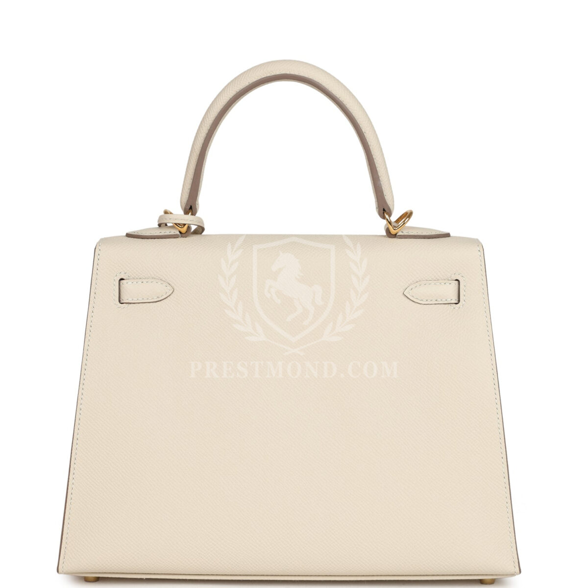 Hermes Kelly Sellier 25 Craie Epsom GHW — изображение 4