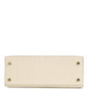 Hermes Kelly Sellier 25 Craie Epsom GHW