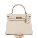 Hermes Kelly Retourne 28 Craie Togo GHW