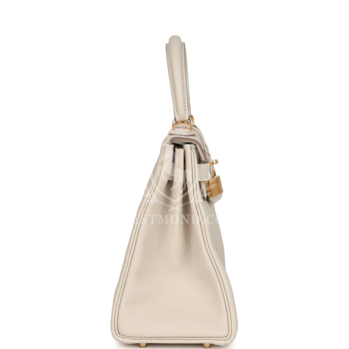 Hermes Kelly Retourne 28 Craie Togo GHW — изображение 4