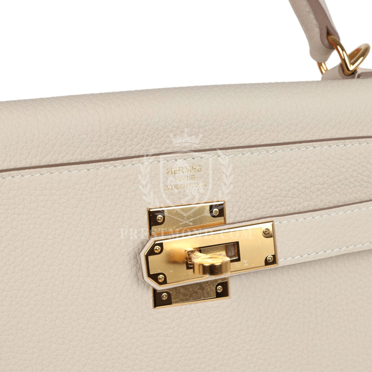 Hermes Kelly Retourne 28 Craie Togo GHW — изображение 7