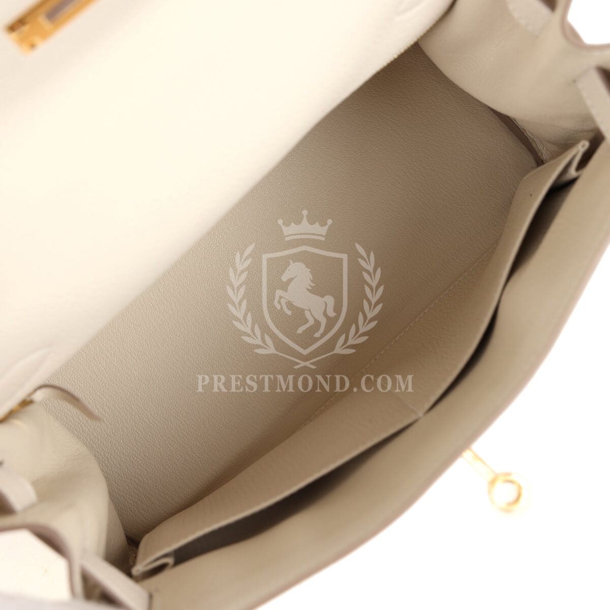 Hermes Kelly Retourne 28 Craie Togo GHW — изображение 8