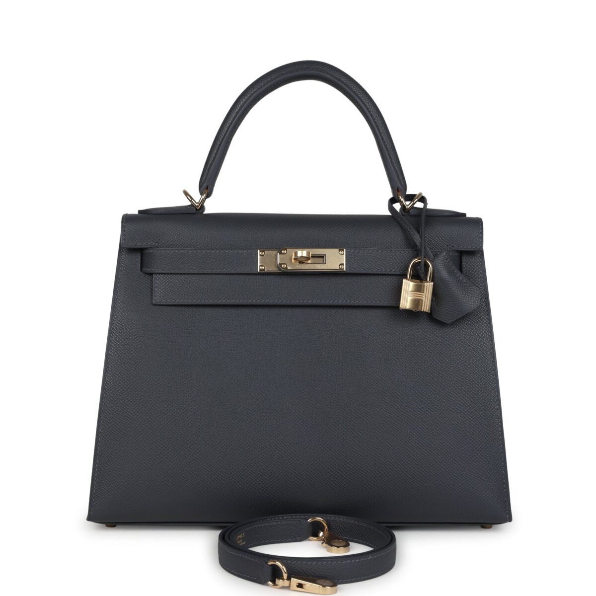 Hermes Kelly Sellier 28 Ardoise Epsom PBHW