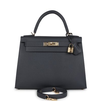 Hermes Kelly Sellier 28 Ardoise Epsom PBHW