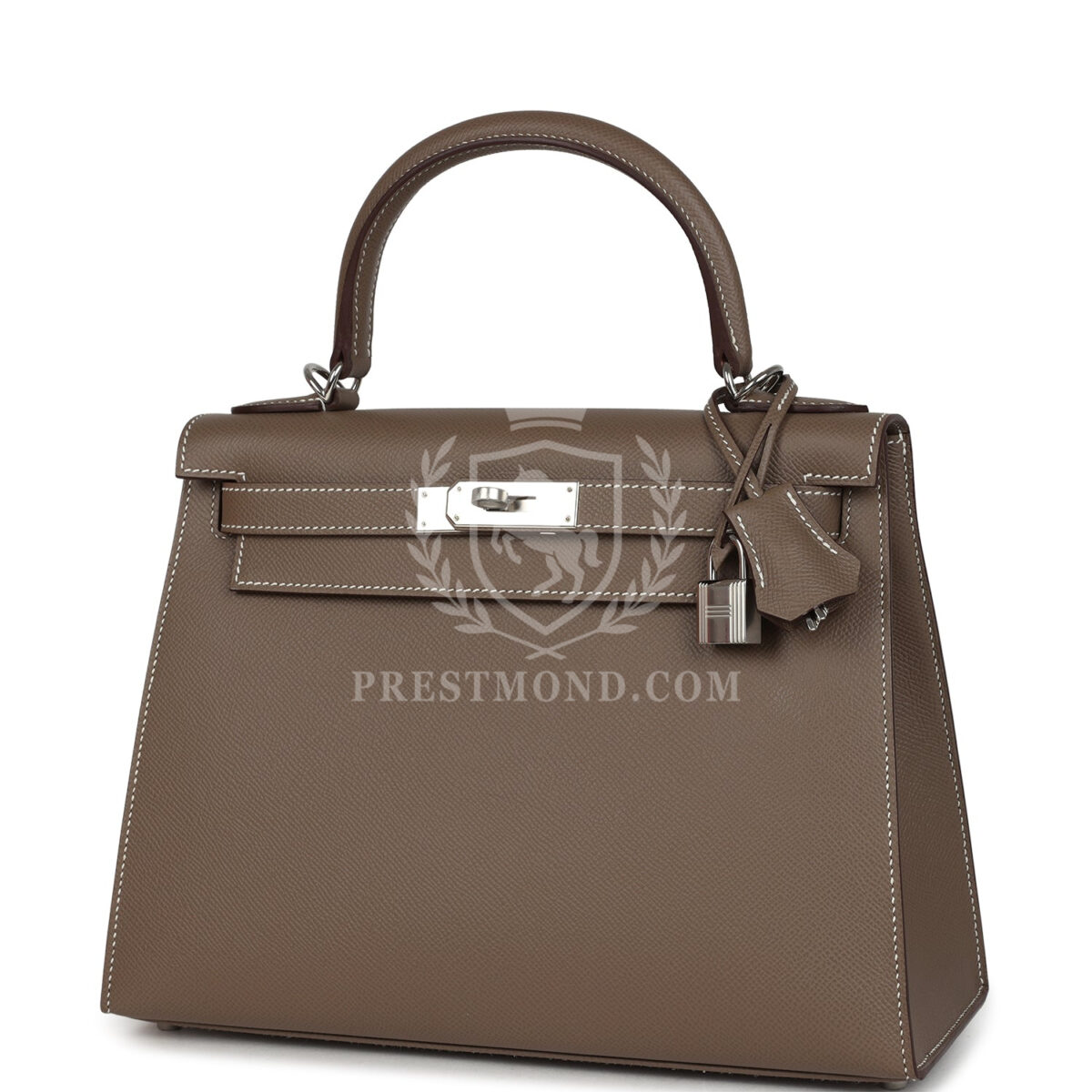 Hermes Kelly Sellier 28 Etoupe Epsom PHW — изображение 5