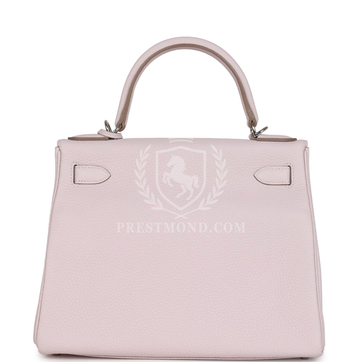 Hermes Kelly Retourne 28 Mauve Pale Clemence PHW — изображение 5