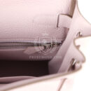 Hermes Kelly Retourne 28 Mauve Pale Clemence PHW