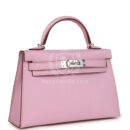 Hermes Kelly Sellier 20 Mauve Sylvestre Epsom PHW