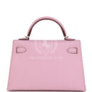 Hermes Kelly Sellier 20 Mauve Sylvestre Epsom PHW