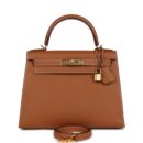 Hermes Kelly Sellier 28 GHW Epsom GHW