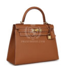 Hermes Kelly Sellier 28 GHW Epsom GHW