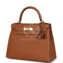 Hermes Kelly Sellier 28 GHW Epsom GHW