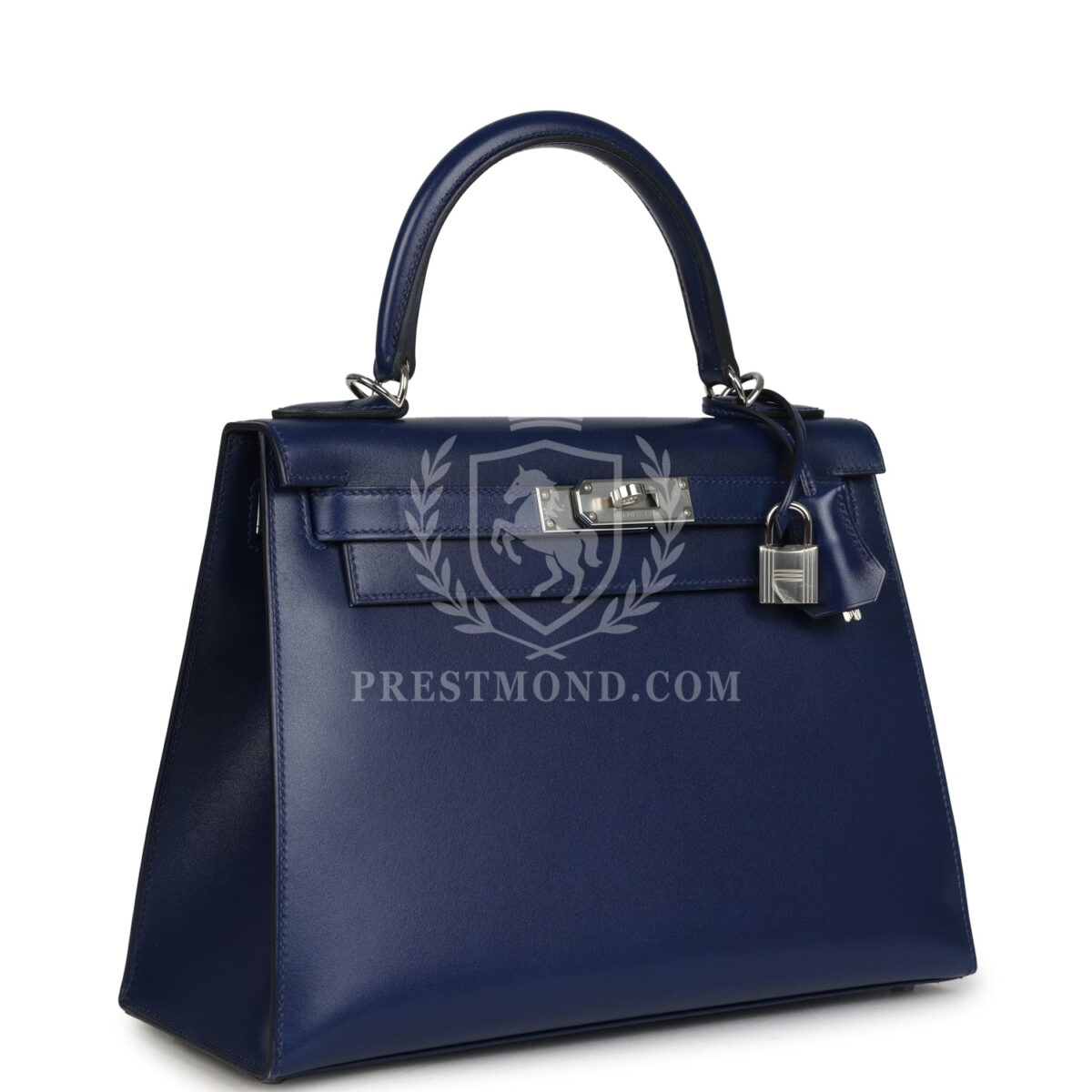 Hermes Kelly Sellier 28 Bleu Saphir Box PHW — изображение 2