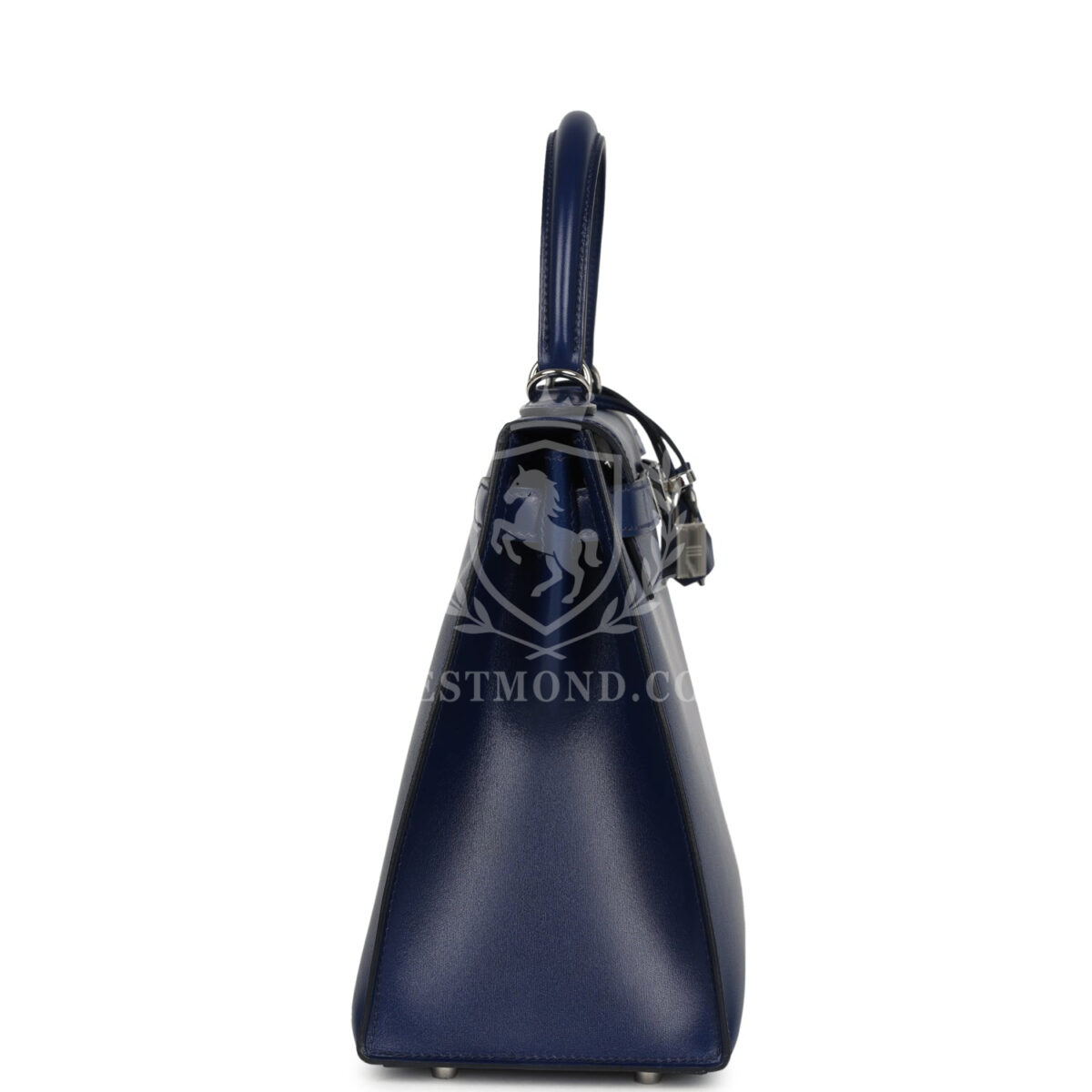 Hermes Kelly Sellier 28 Bleu Saphir Box PHW — изображение 3