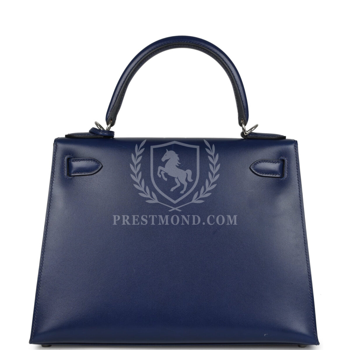 Hermes Kelly Sellier 28 Bleu Saphir Box PHW — изображение 4