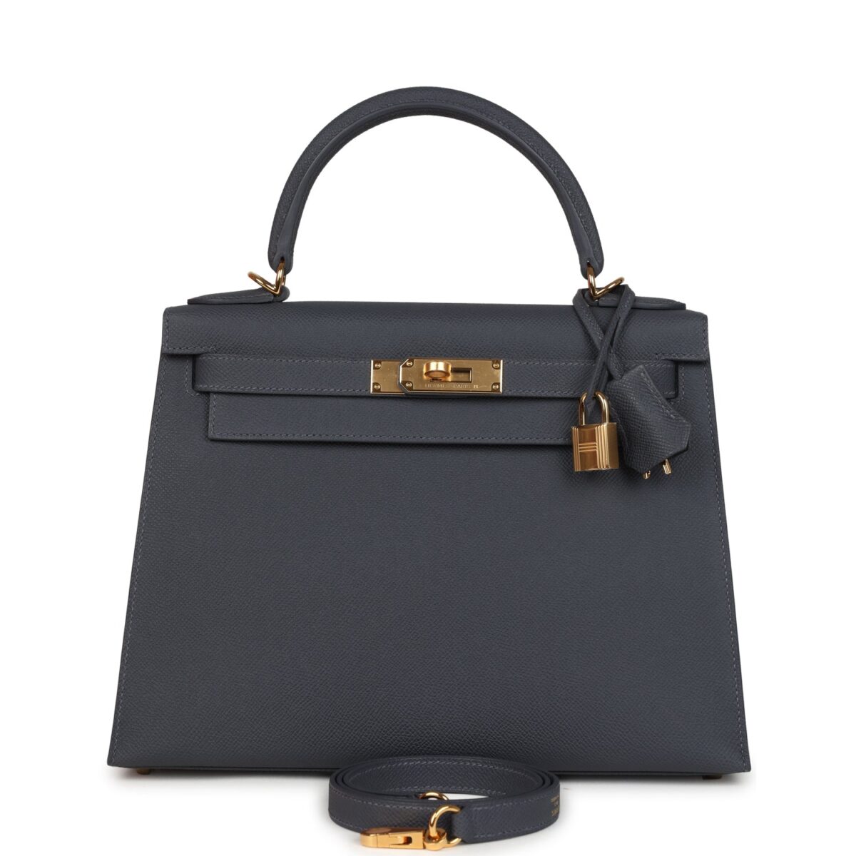 Hermes Kelly Sellier 28 Ardoise Epsom GHW