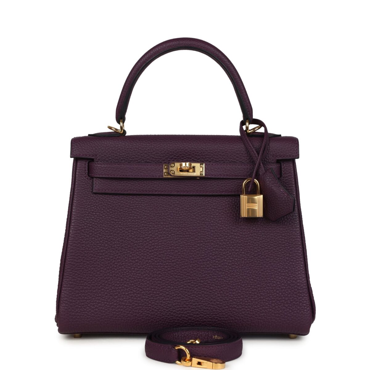 Hermes Kelly Retourne 25 Cassis Togo GHW