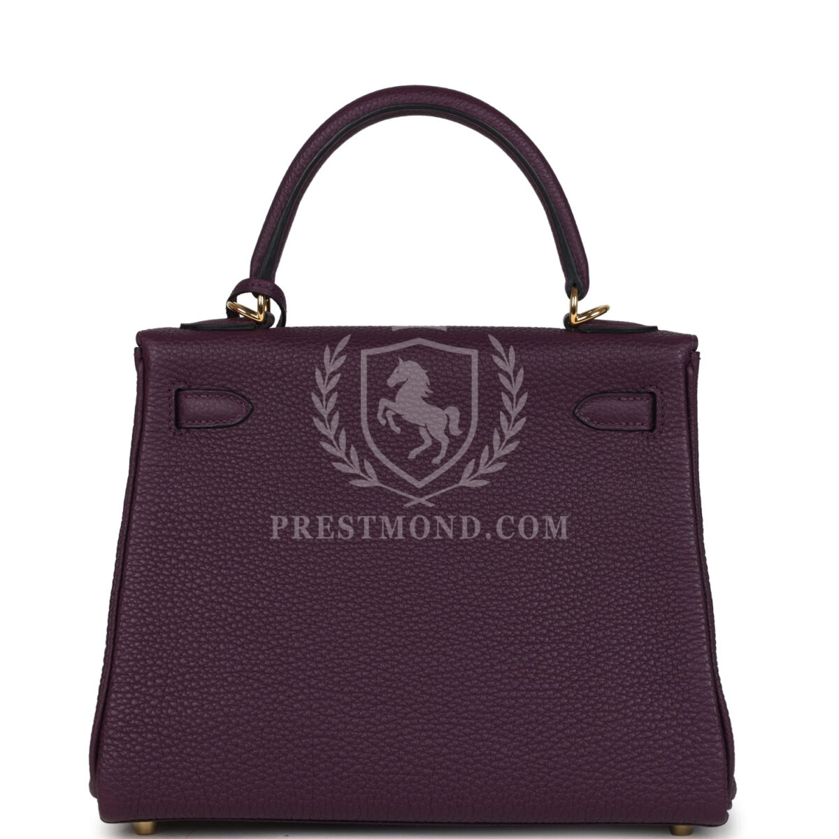 Hermes Kelly Retourne 25 Cassis Togo GHW — изображение 4