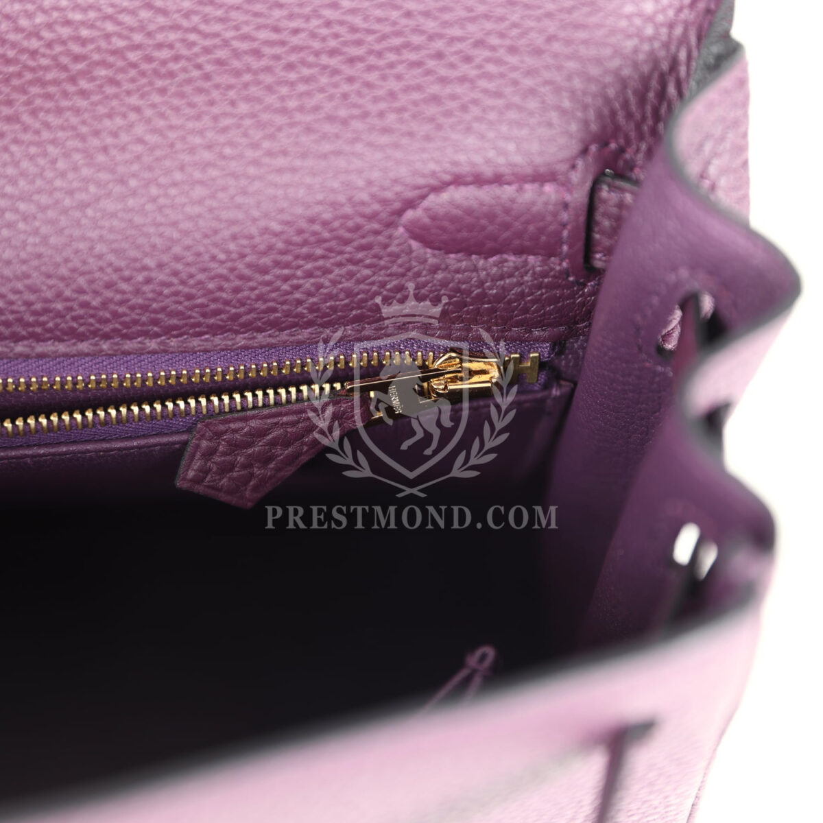 Hermes Kelly Retourne 25 Cassis Togo GHW — изображение 9