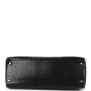 Hermes Kelly Retourne 35 Black Varanus Niloticus Lizard PHW