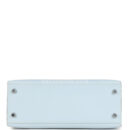 Hermes Kelly Sellier 25 Tri-Color Bleu Brume Gold and Vert Jade Epsom Epsom PHW