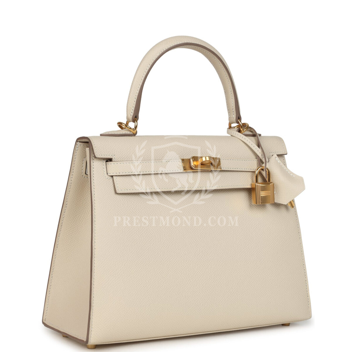 Hermes Kelly Sellier 25 Craie Epsom GHW — изображение 2