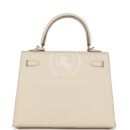 Hermes Kelly Sellier 25 Craie Epsom GHW