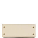 Hermes Kelly Sellier 25 Craie Epsom GHW
