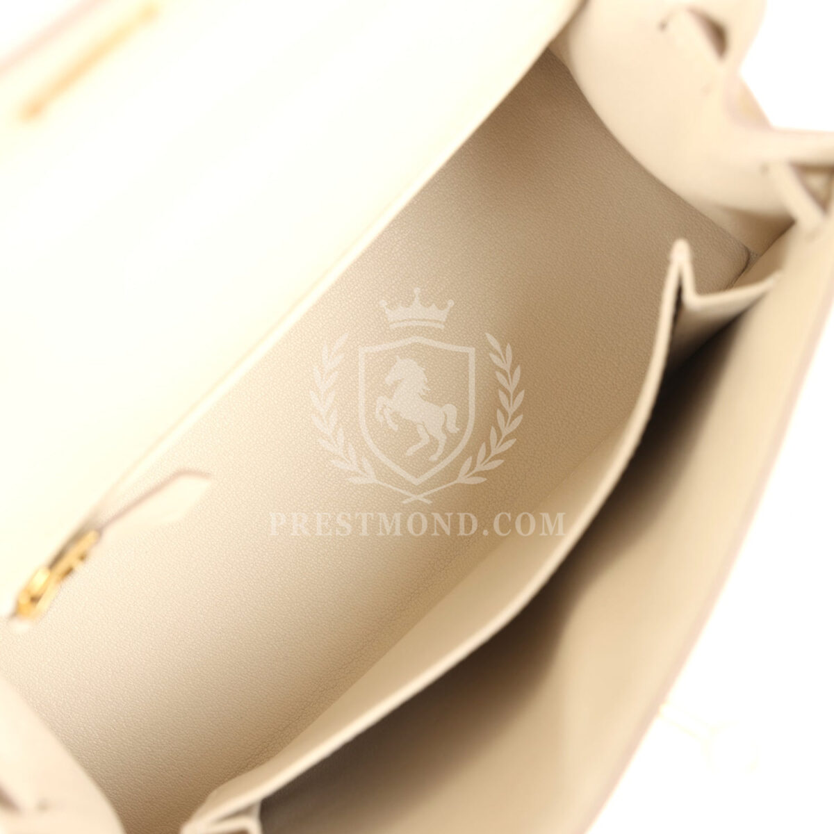 Hermes Kelly Sellier 25 Craie Epsom GHW — изображение 8