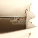 Hermes Kelly Sellier 25 Craie Epsom GHW