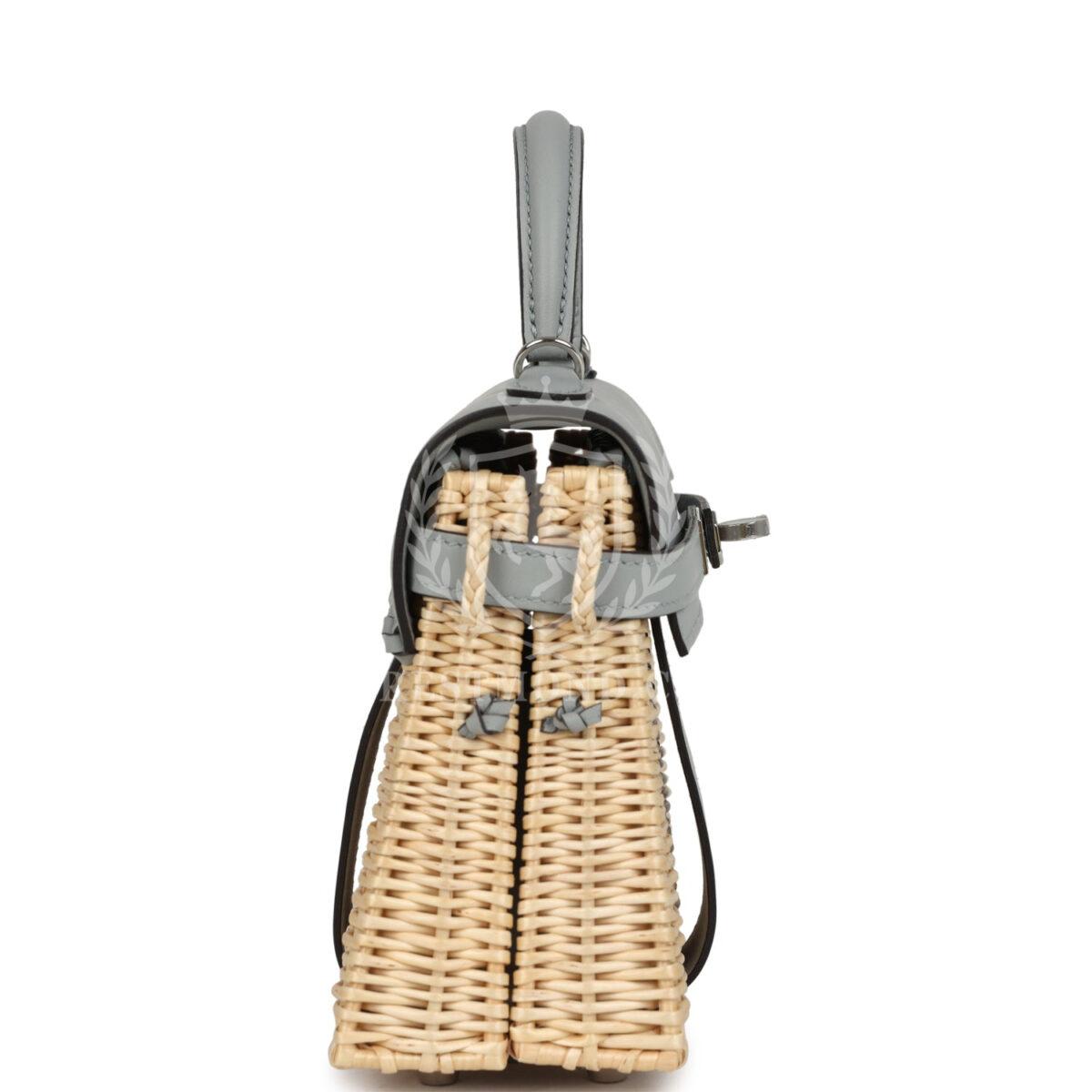 Hermes Mini Picnic Kelly 20 Bleu Glacier Swift PHW — изображение 3