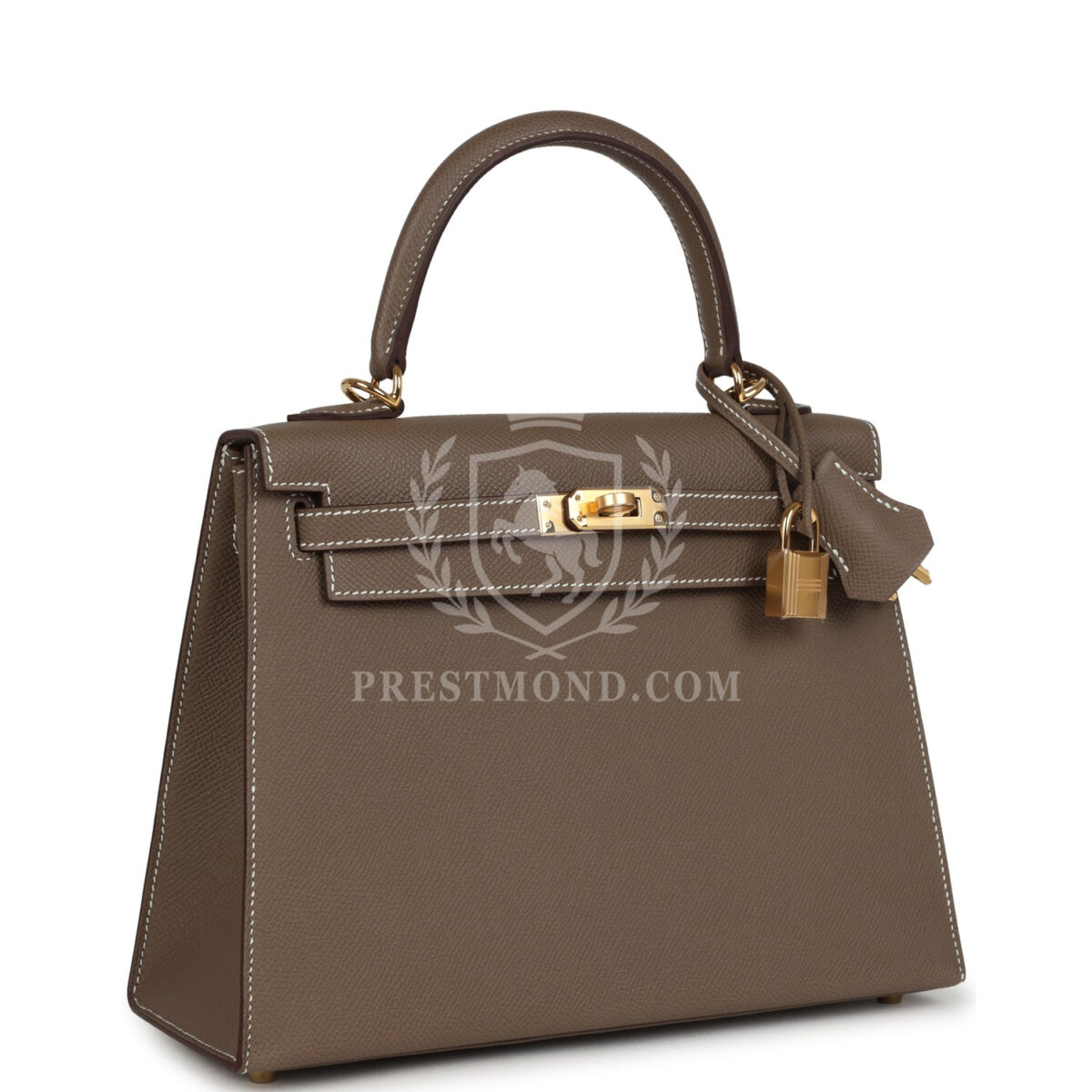 Hermes Kelly Sellier 25 Etoupe Epsom GHW — изображение 2