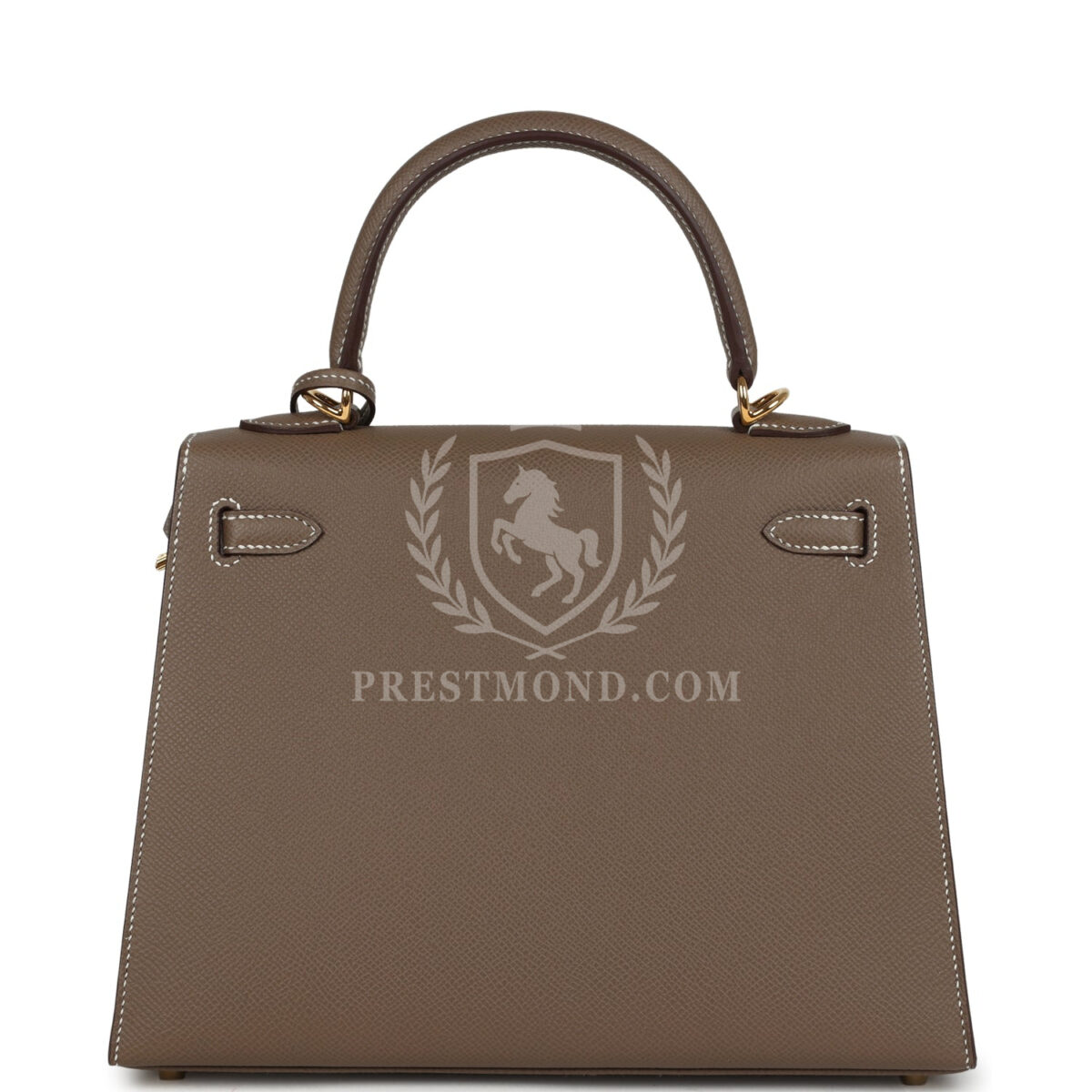 Hermes Kelly Sellier 25 Etoupe Epsom GHW — изображение 4