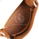 Hermes Special Order (HSS) Kelly Retourne 25 Craie Verso Togo Brushed GHW