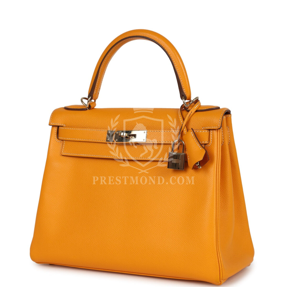Hermes Kelly Retourne 28 Jaune D'Or Candy Epsom PBHW — изображение 5