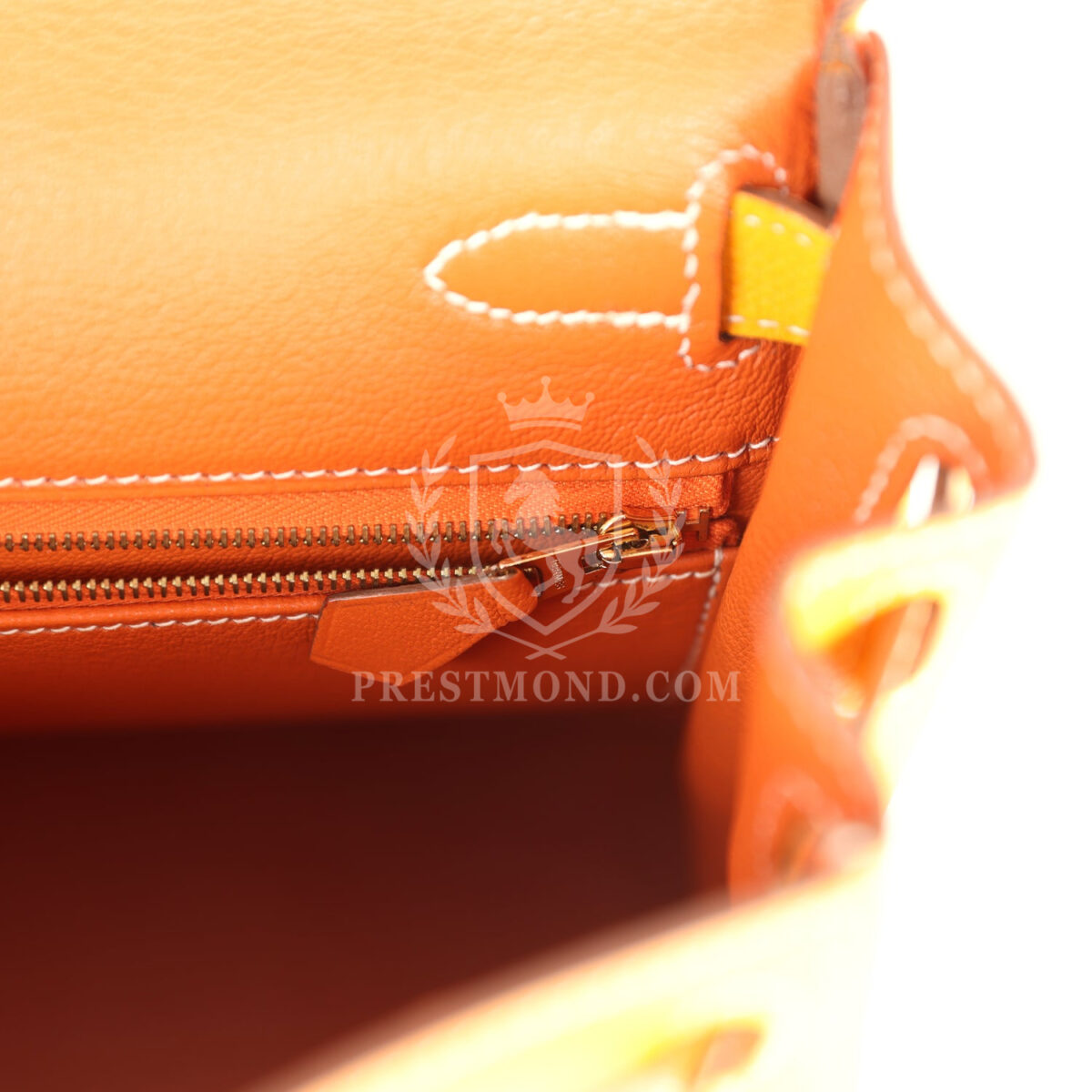 Hermes Kelly Retourne 28 Jaune D'Or Candy Epsom PBHW — изображение 9