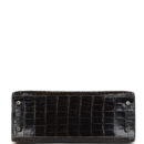 Hermes Kelly Sellier 28 Gris Fonce Shiny Niloticus Crocodile PHW