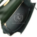 Hermes Kelly Sellier 25 Vert Fonce Box GHW