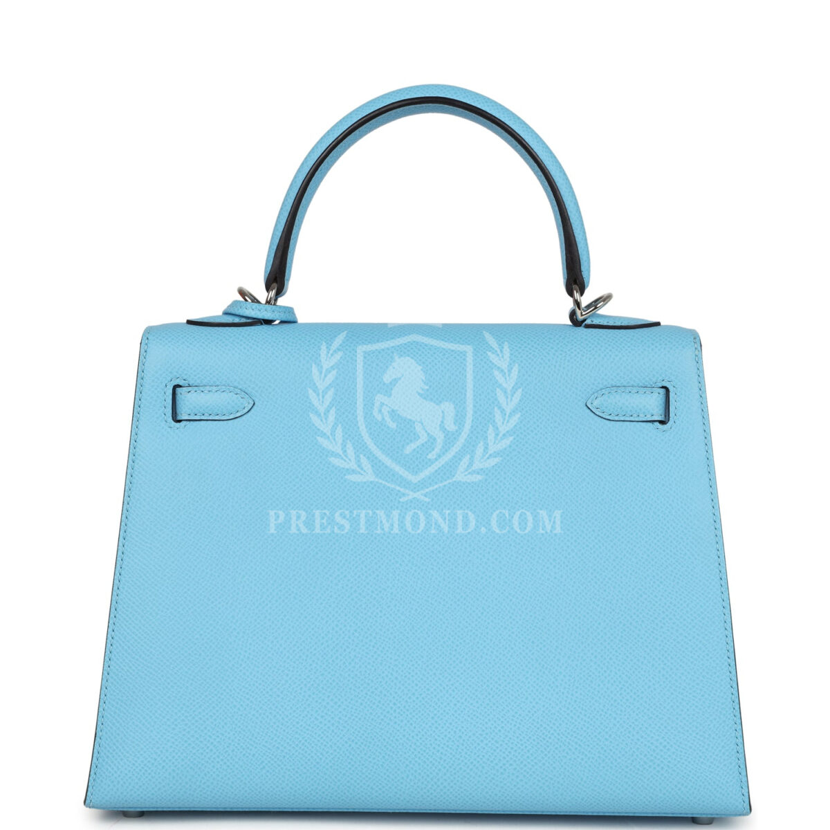 Hermes Kelly Sellier 25 Celeste Epsom PHW — изображение 5