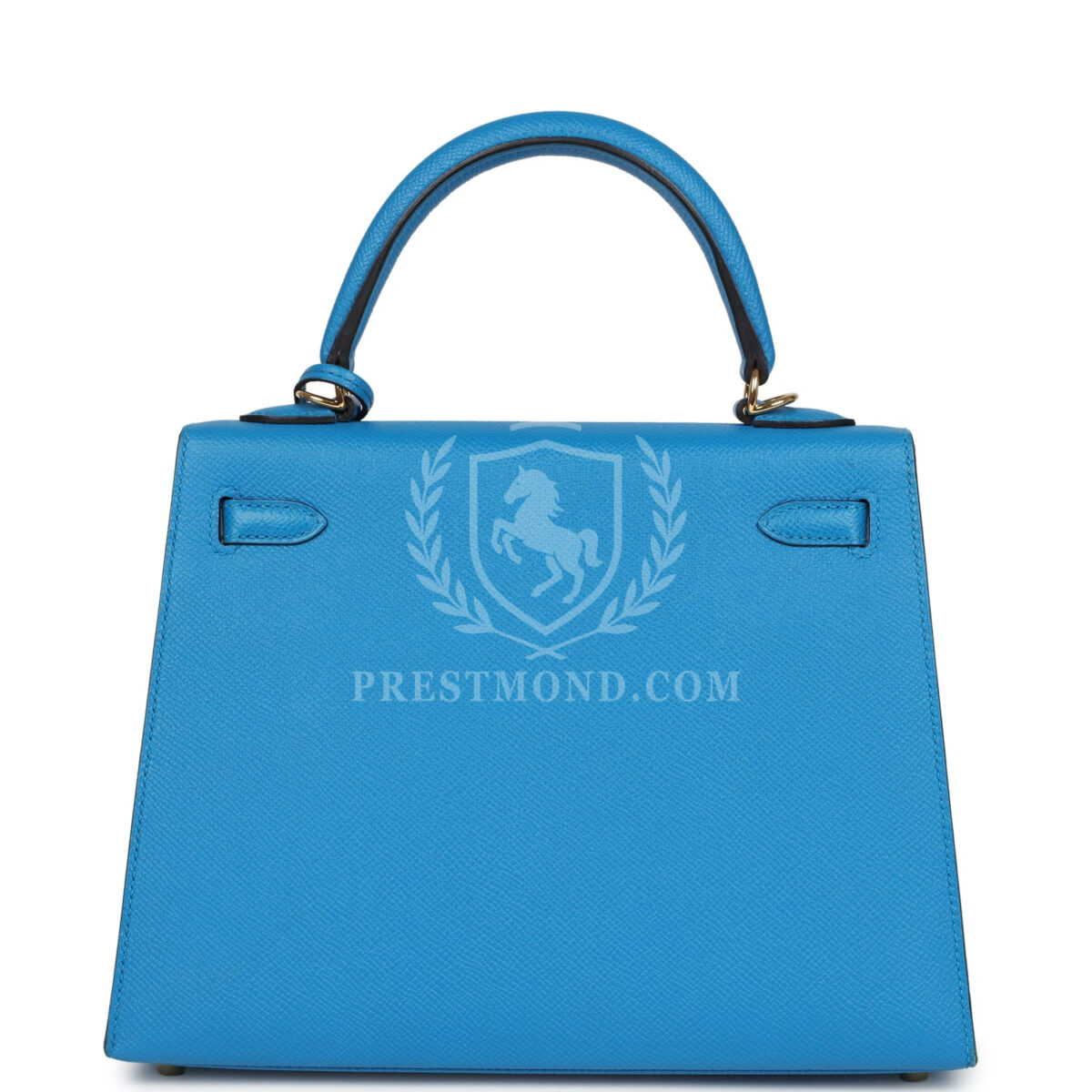 Hermes Kelly Sellier 25 Bleu Zanzibar Epsom GHW — изображение 4