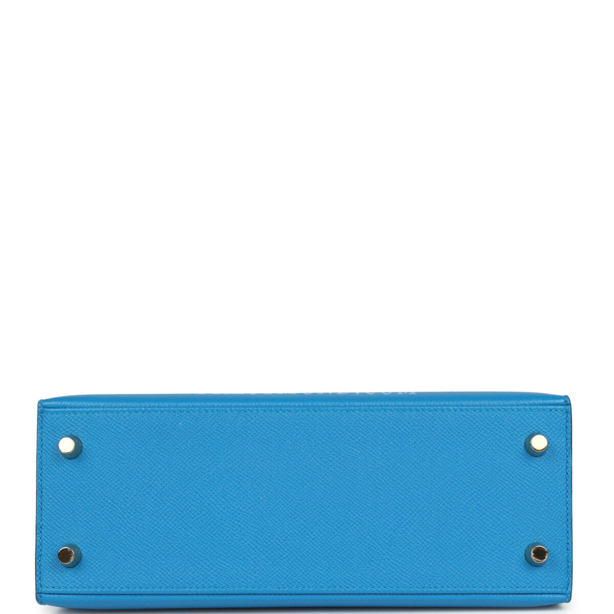 Hermes Kelly Sellier 25 Bleu Zanzibar Epsom GHW — изображение 6