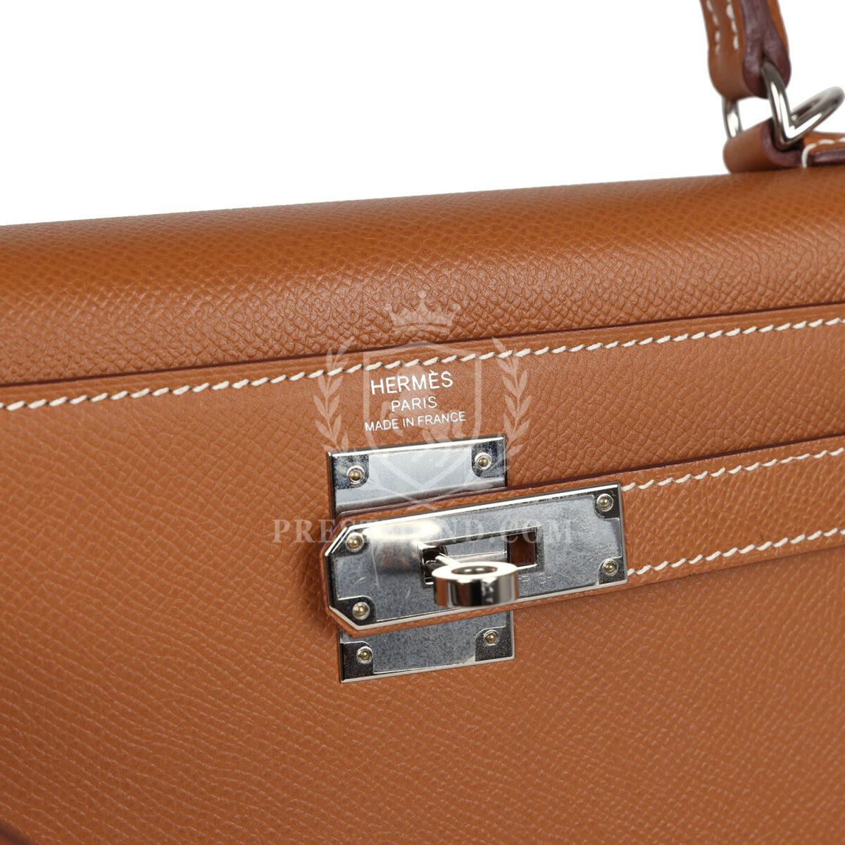 Hermes Kelly Sellier 28 Gold Epsom PHW — изображение 7