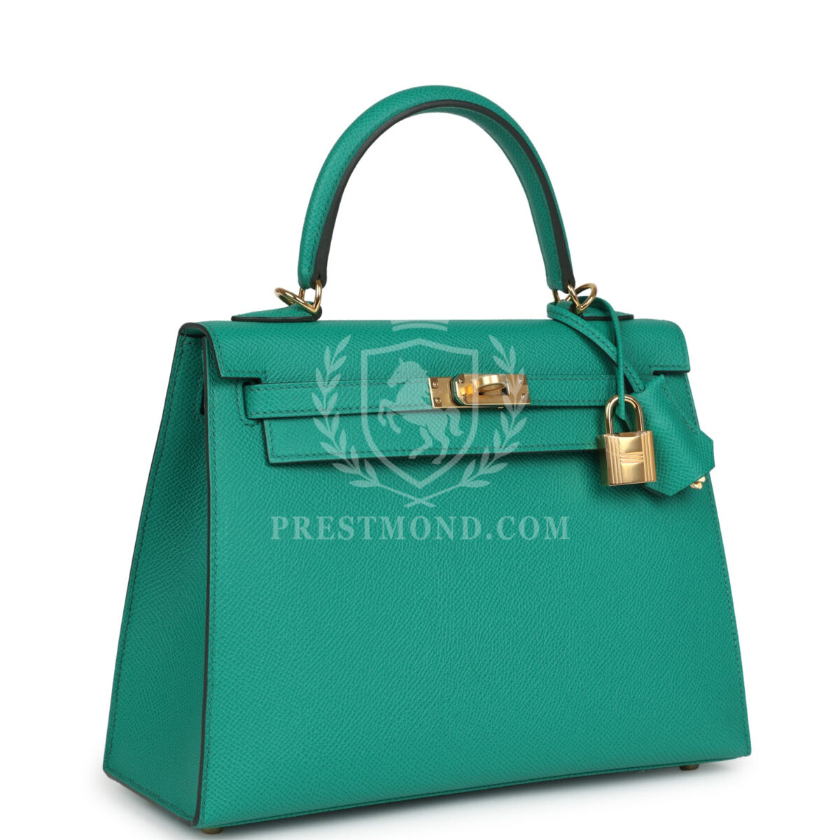 Hermes Kelly Sellier 25 Vert Jade Epsom GHW — изображение 2