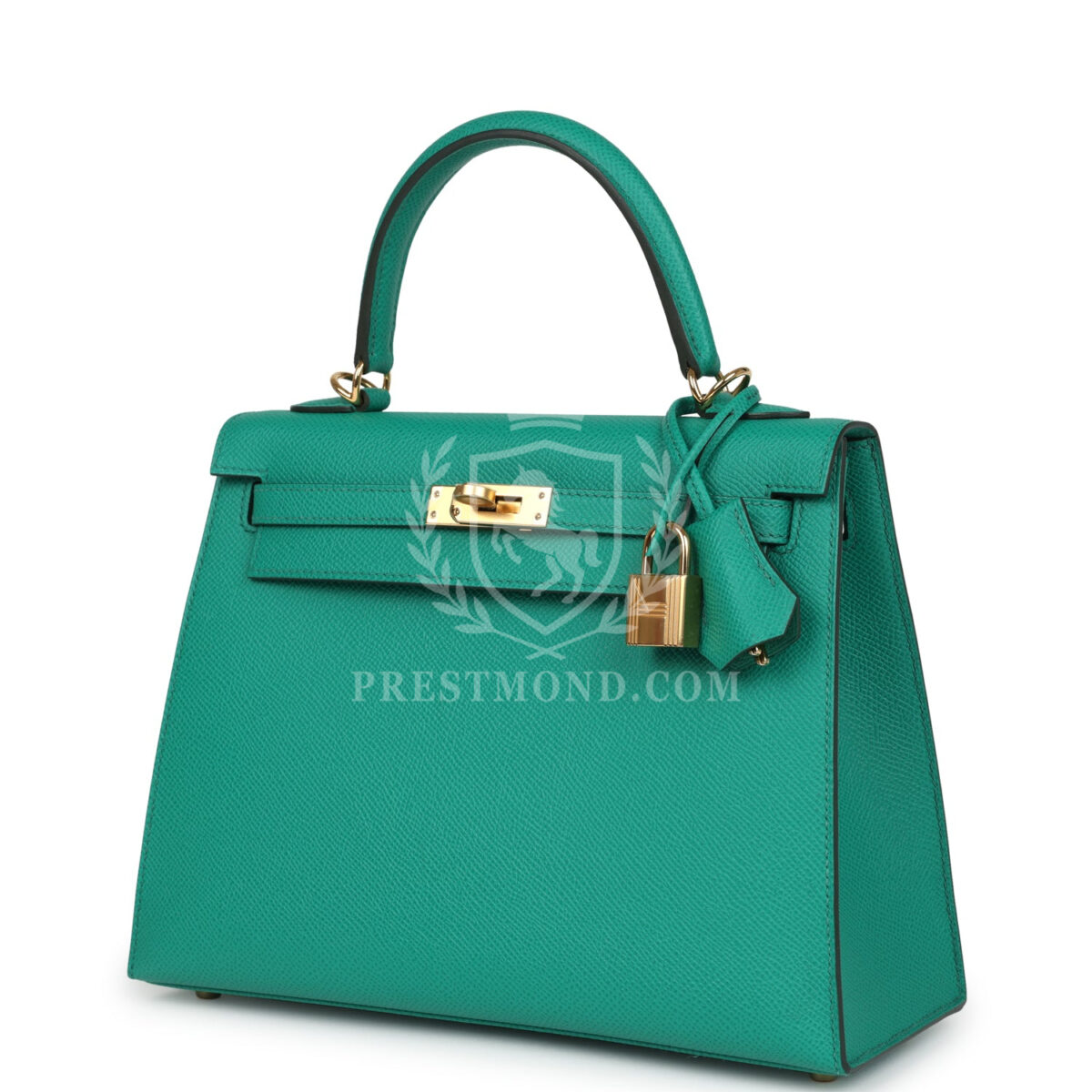 Hermes Kelly Sellier 25 Vert Jade Epsom GHW — изображение 5